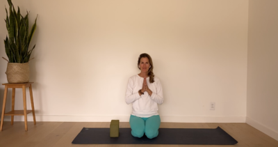 Easy and Light Restorative Yoga Practice with Linda Baffa